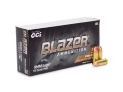 Blazer Brass 9mm 115 Grain FMJ (Range Bundle)